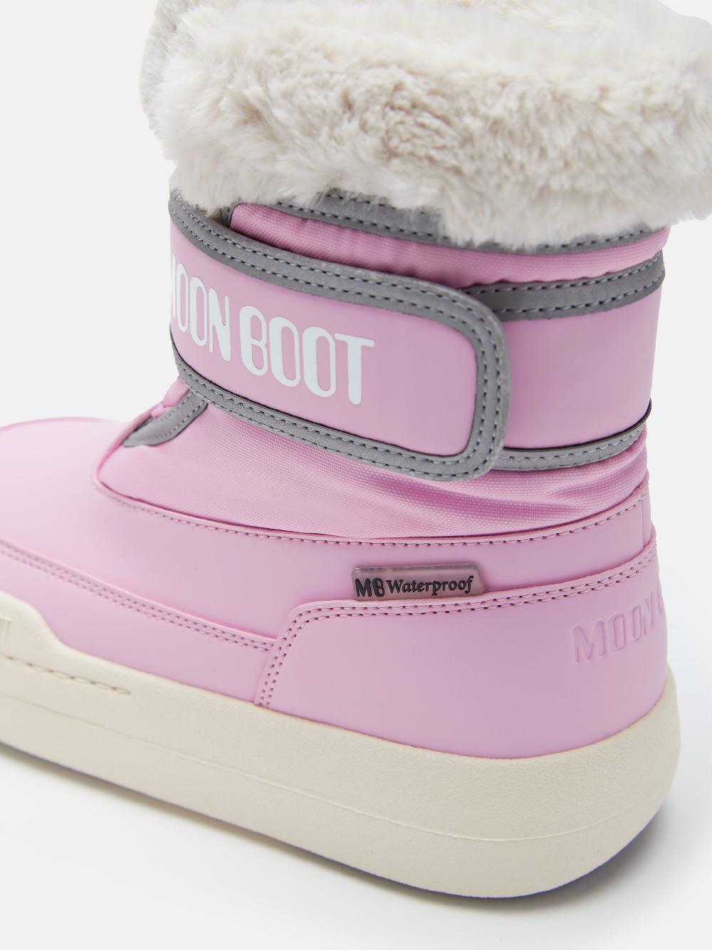 Moon Boot JUNIOR PARK ROSA CON CHIUSURA A STRAPPO Nuova