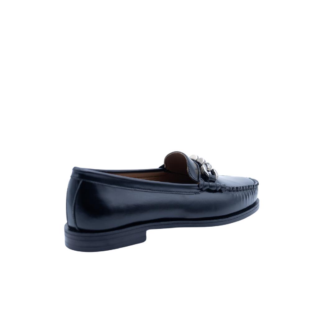 ALBANO Mocassi neri con accessorio Offerta