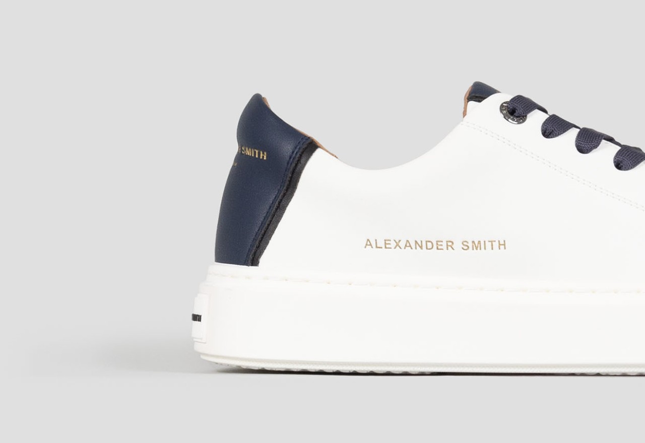 ﻿Alexander Smith LONDON MAN WHITE BLUE I Più Venduti