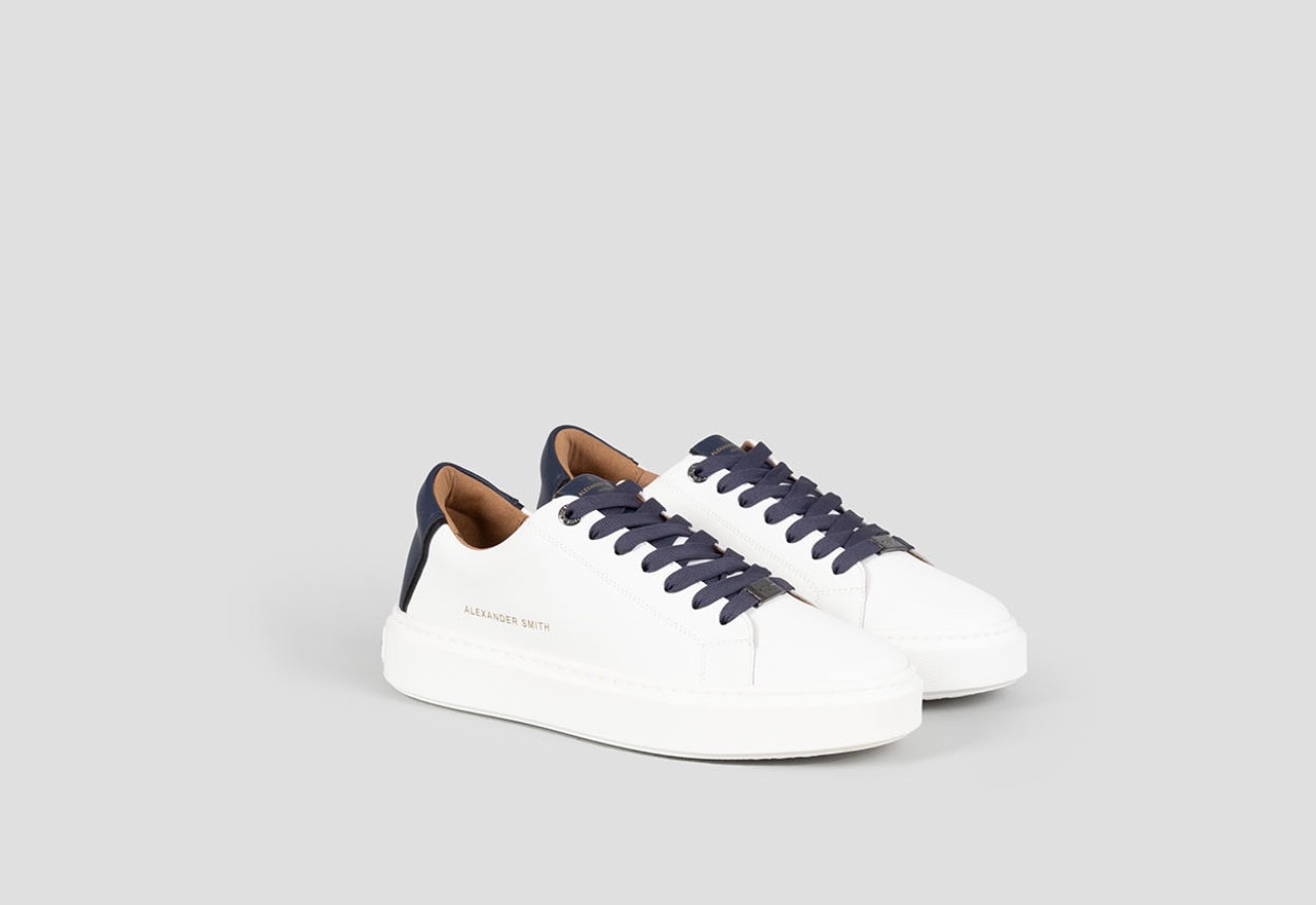 ﻿Alexander Smith LONDON MAN WHITE BLUE I Più Venduti