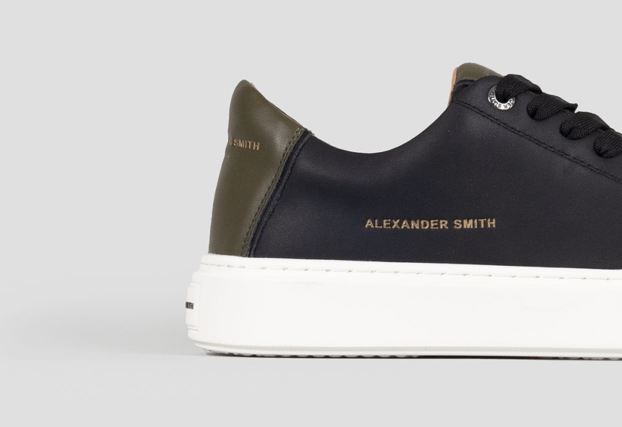 Alexander Smith LONDON MAN BLACK MILITARY Qualità