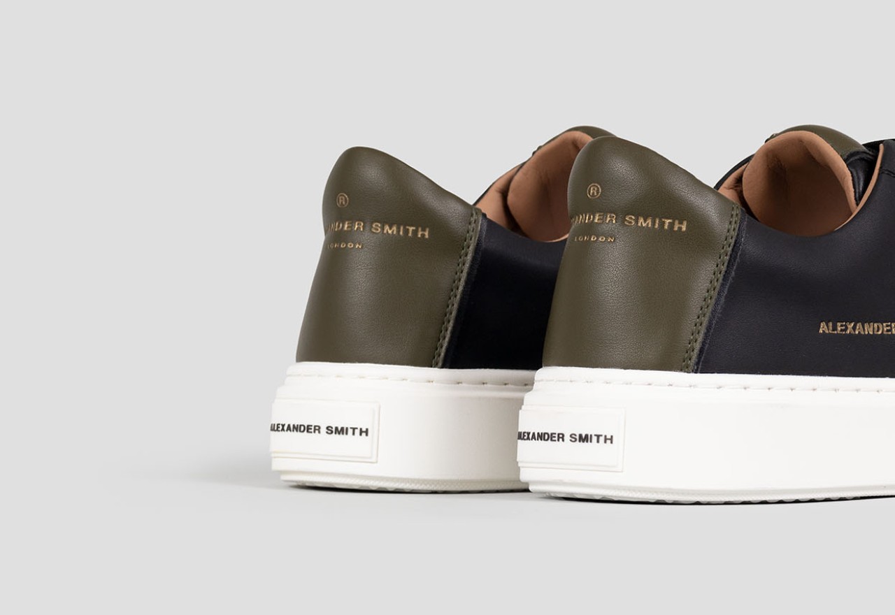 Alexander Smith LONDON MAN BLACK MILITARY Qualità