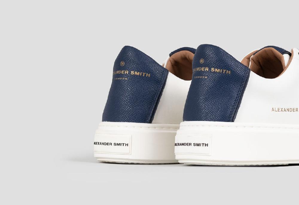 Alexander Smith LONDON MAN WHITE BLUE Promozione