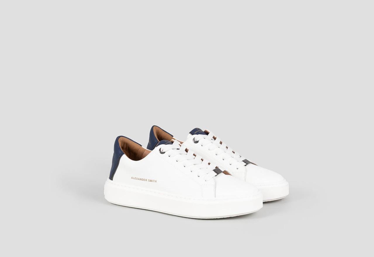 Alexander Smith LONDON MAN WHITE BLUE Promozione