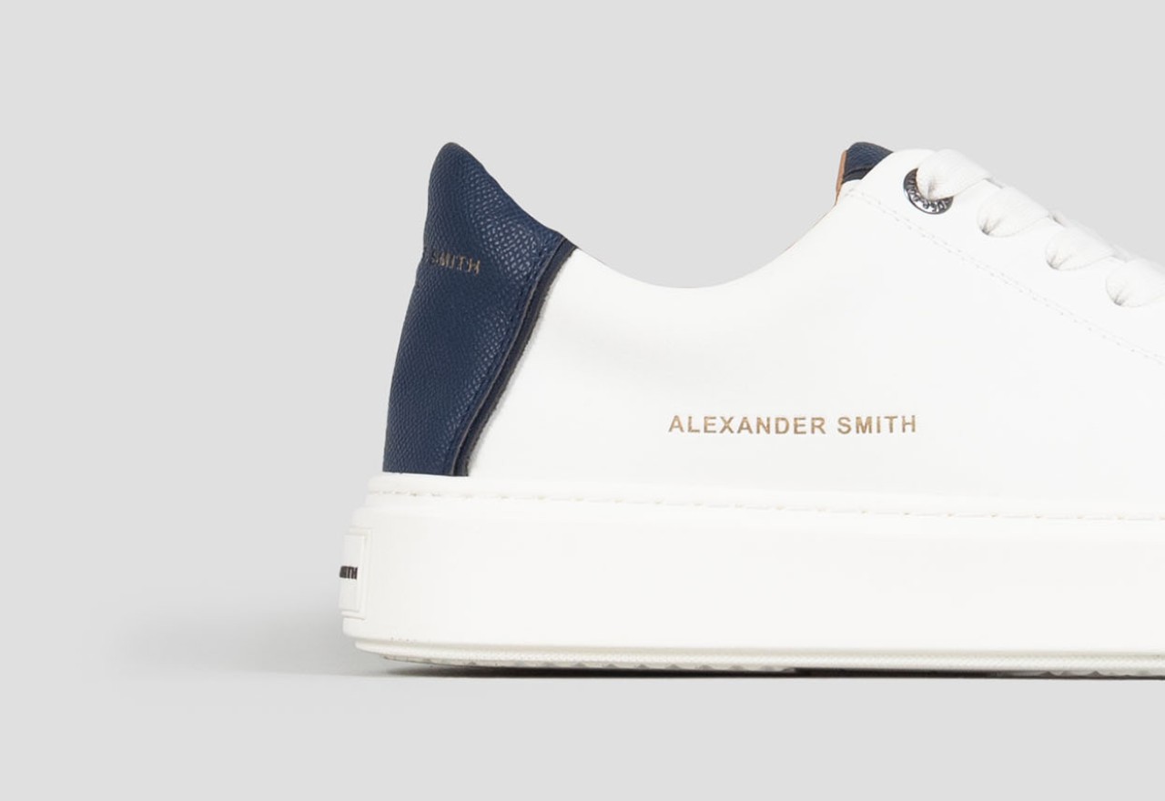 Alexander Smith LONDON MAN WHITE BLUE Promozione