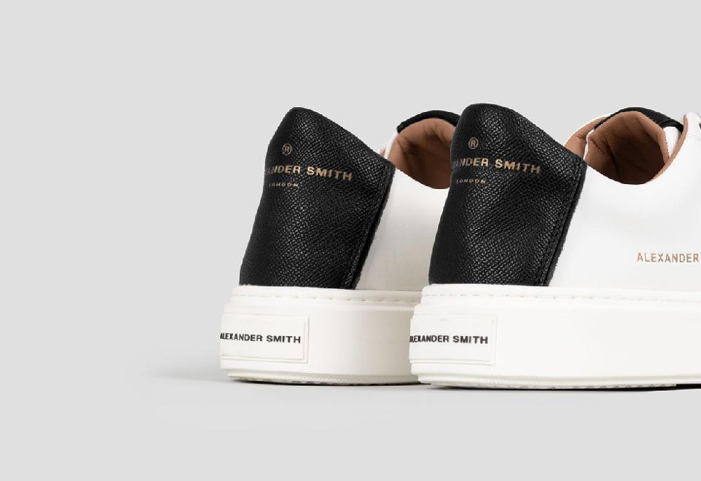 Alexander Smith LONDON MAN WHITE BLACK Spedizione Gratuita