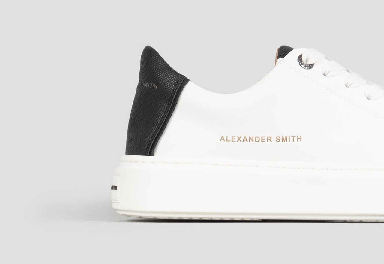 Alexander Smith LONDON MAN WHITE BLACK Spedizione Gratuita