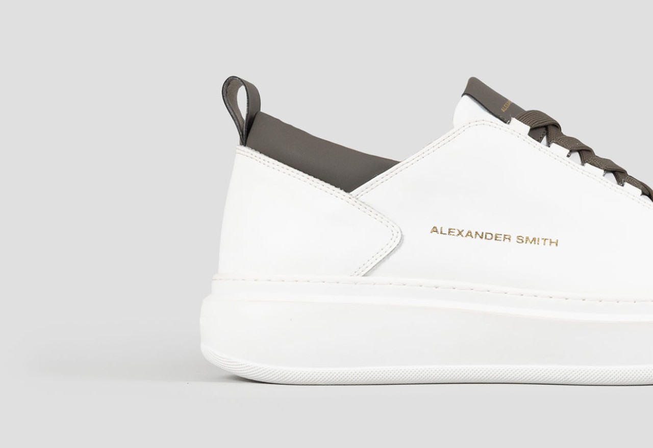 Alexander Smith WEMBLEY MAN WHITE MILITARY Negozi Online