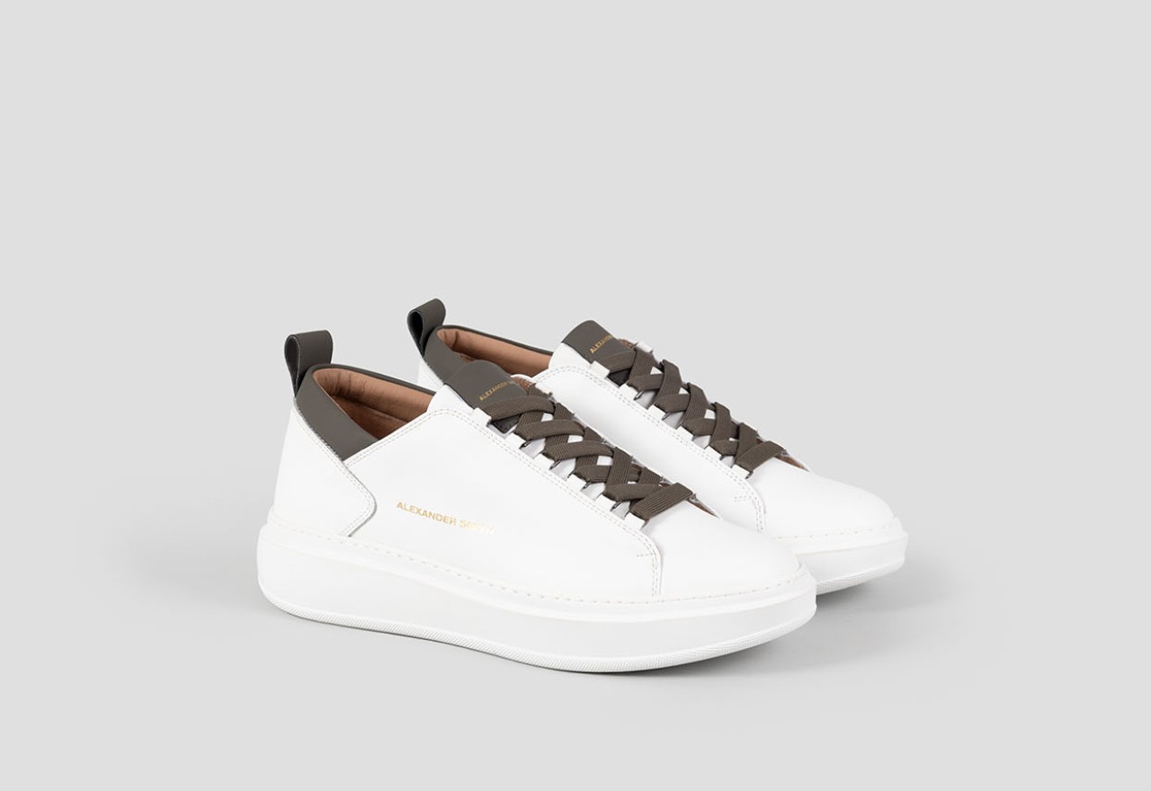 Alexander Smith WEMBLEY MAN WHITE MILITARY Negozi Online