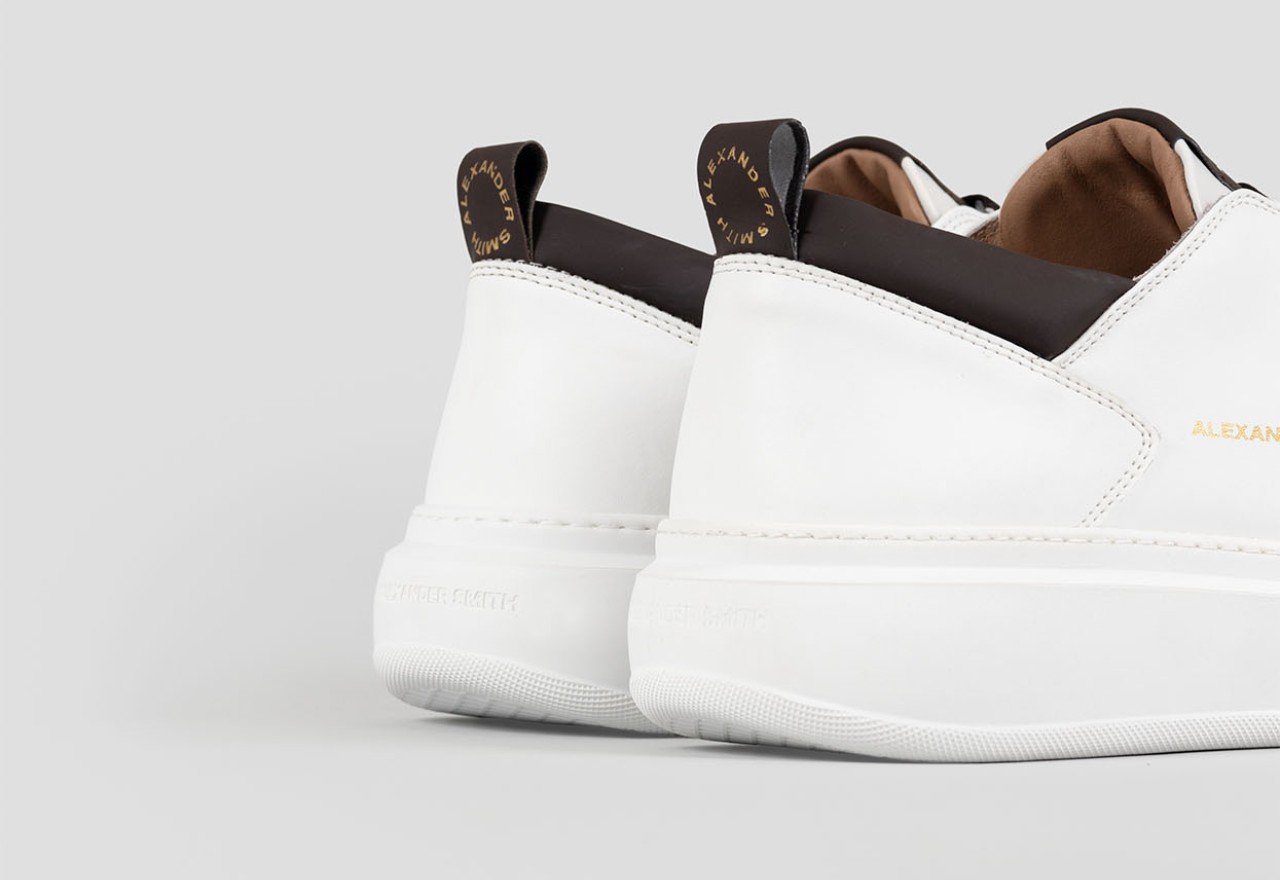 Alexander Smith WEMBLEY MAN WHITE DARK BROWN Acquista Ora