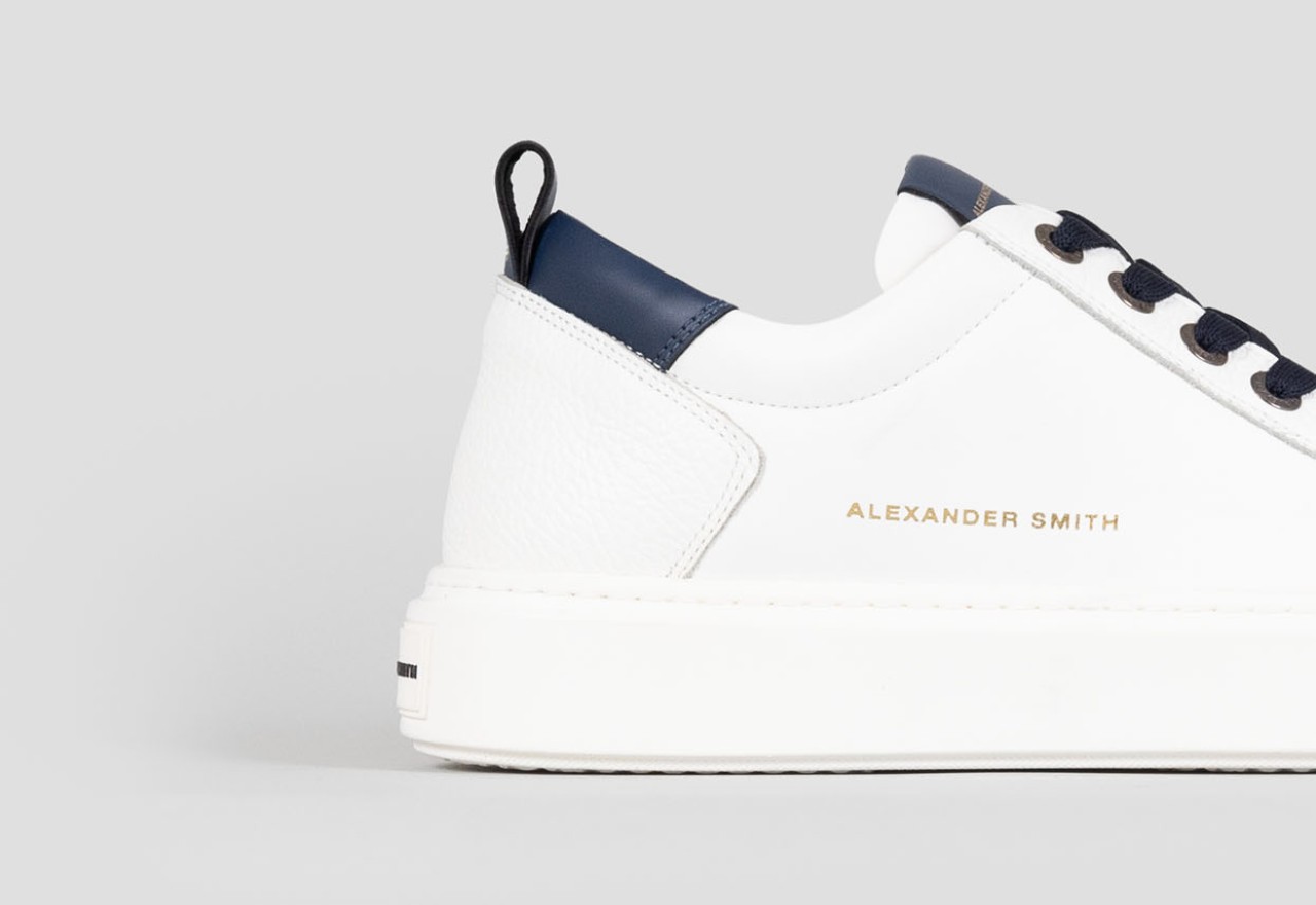 Alexander Smith BOND MAN WHITE BLUE Presa