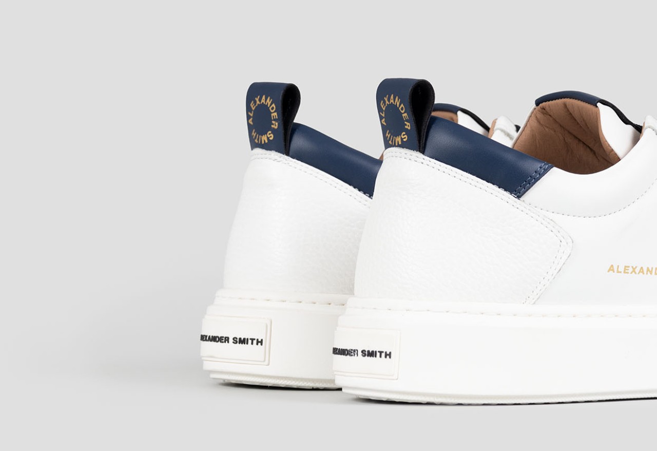 Alexander Smith BOND MAN WHITE BLUE Presa