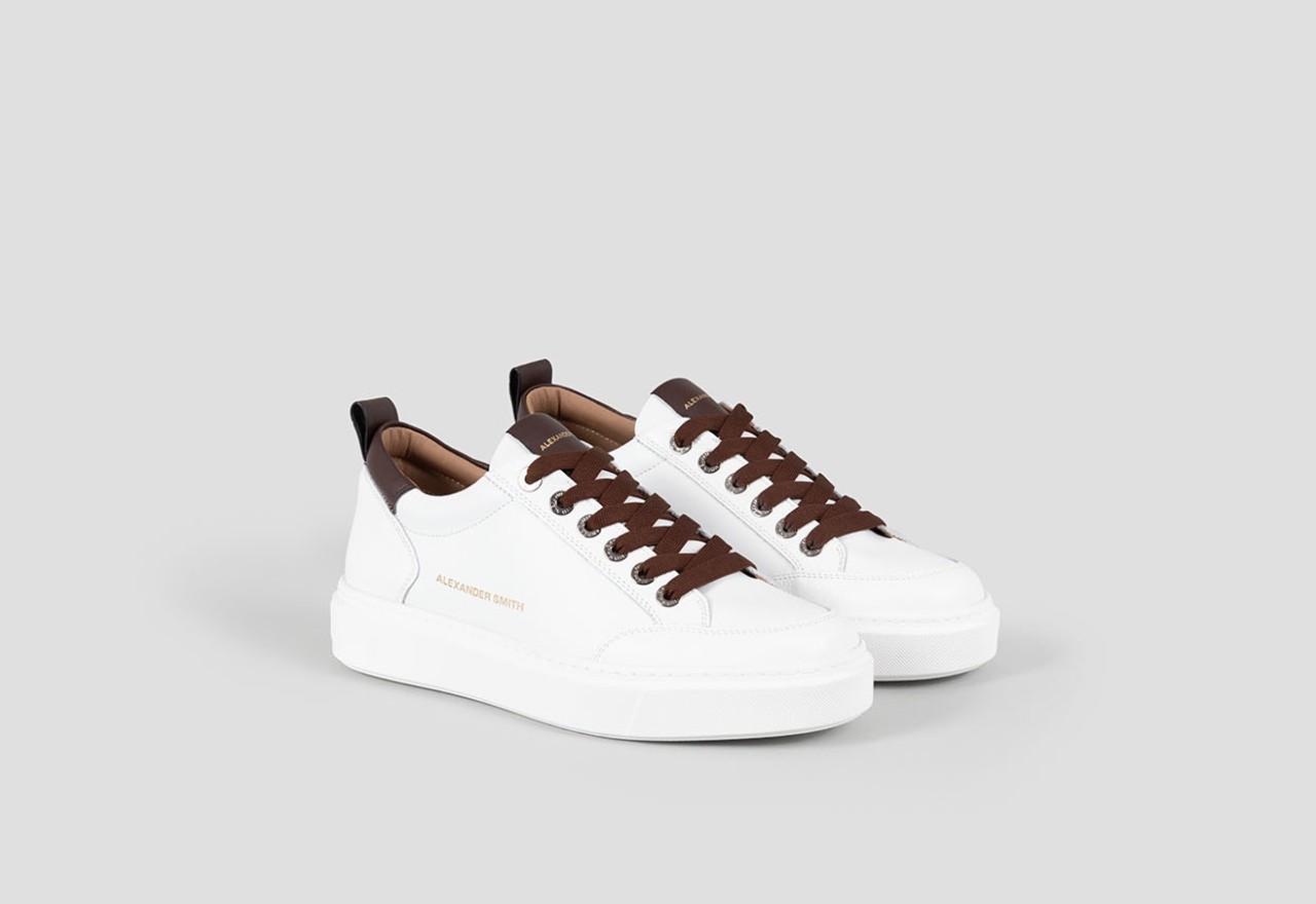 Alexander Smith BOND MAN WHITE DARK BROWN Economico