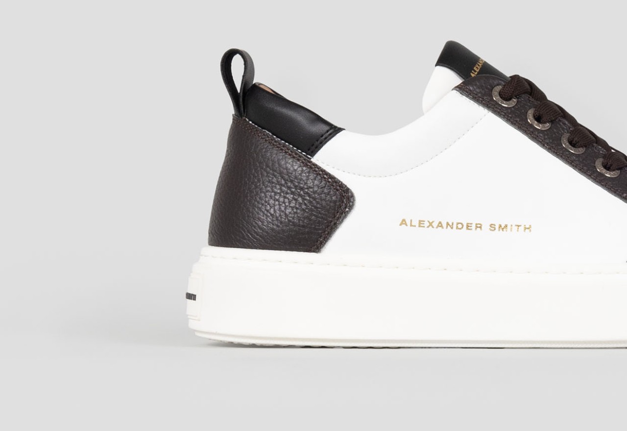 Alexander Smith BOND MAN DARK BROWN WHITE Saldi