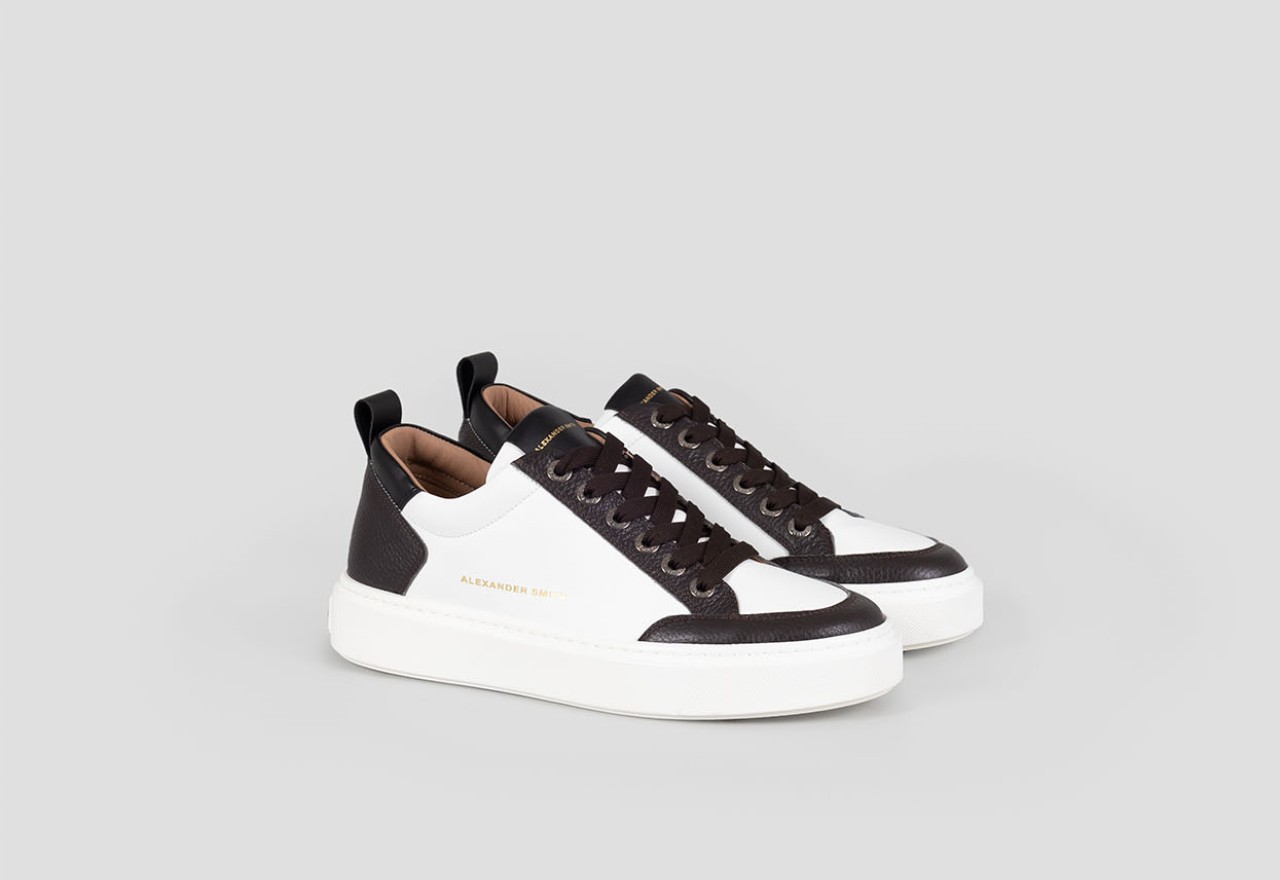Alexander Smith BOND MAN DARK BROWN WHITE Saldi