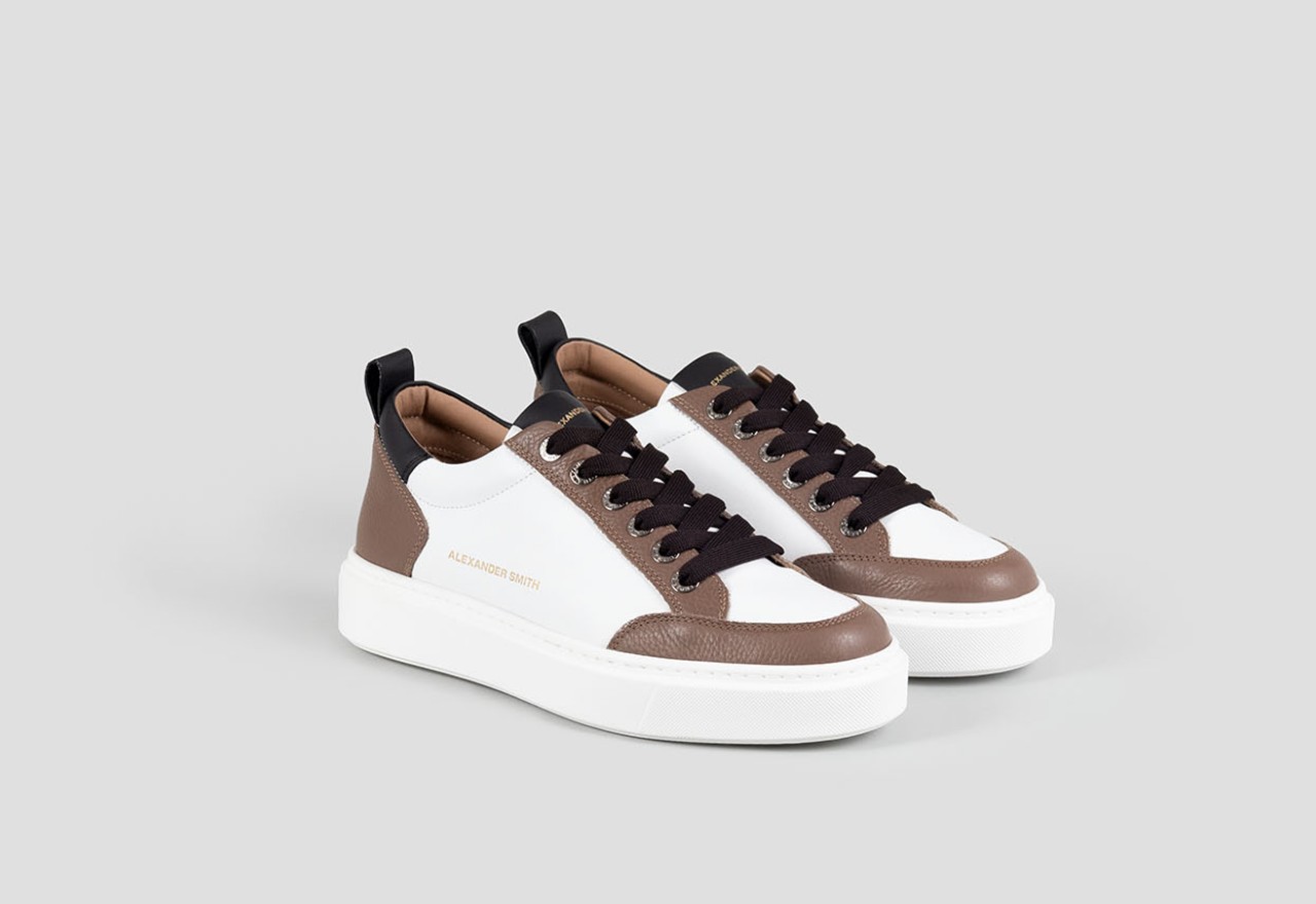 Alexander Smith BOND MAN DARK COGNAC WHITE Offerte