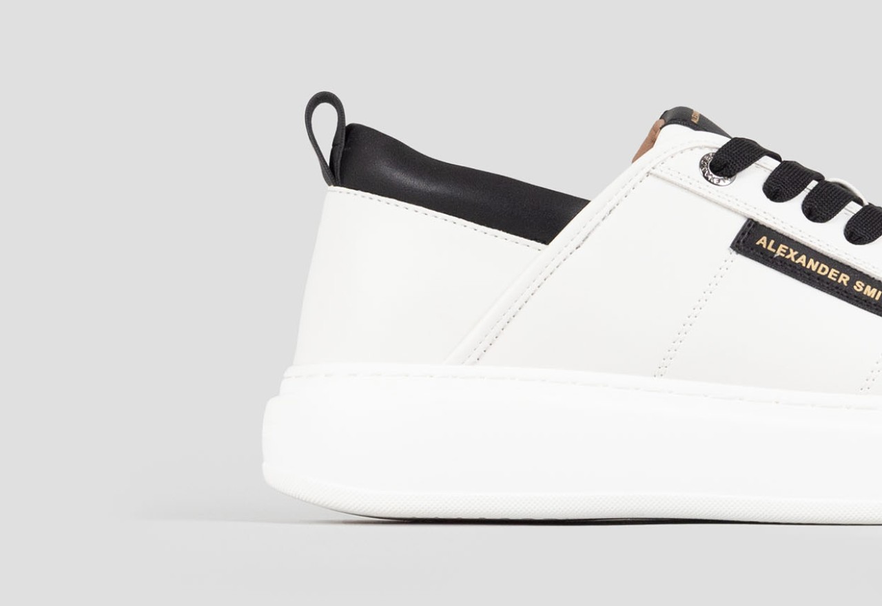 Alexander Smith ECO-WEMBLEY MAN WHITE BLACK Vendita