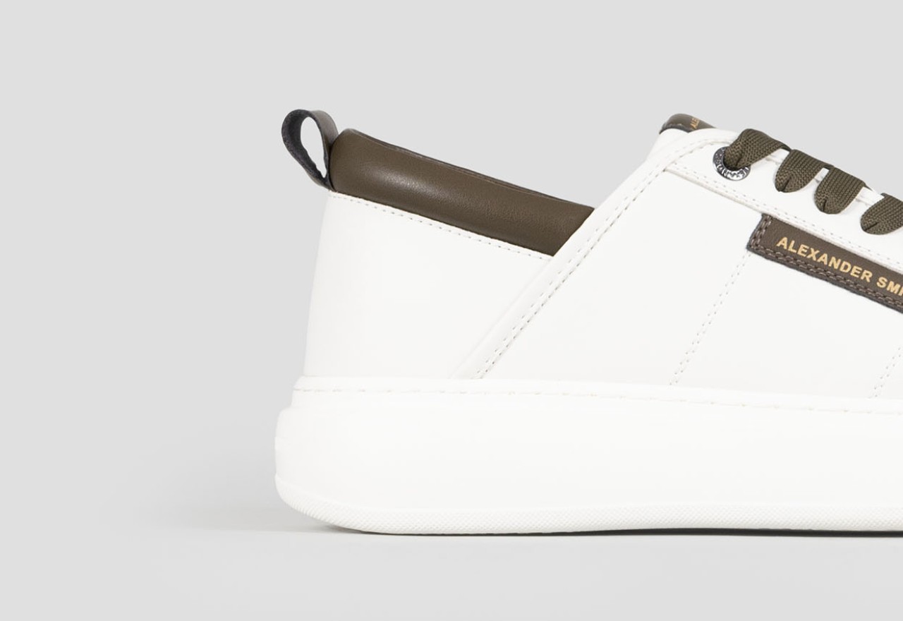 Alexander Smith ECO-WEMBLEY MAN WHITE MILITARY Soddisfazione Garantita