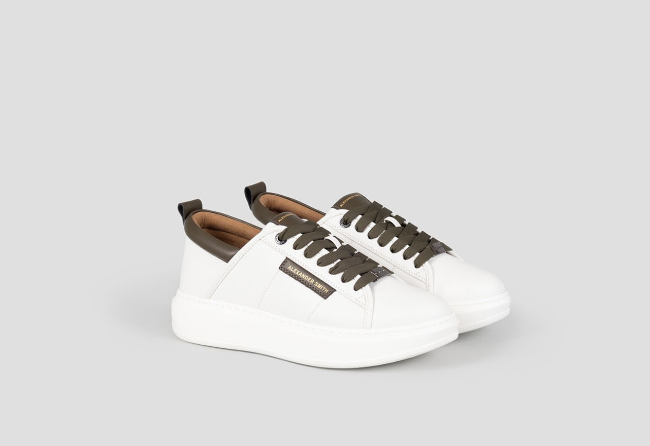 Alexander Smith ECO-WEMBLEY MAN WHITE MILITARY Soddisfazione Garantita