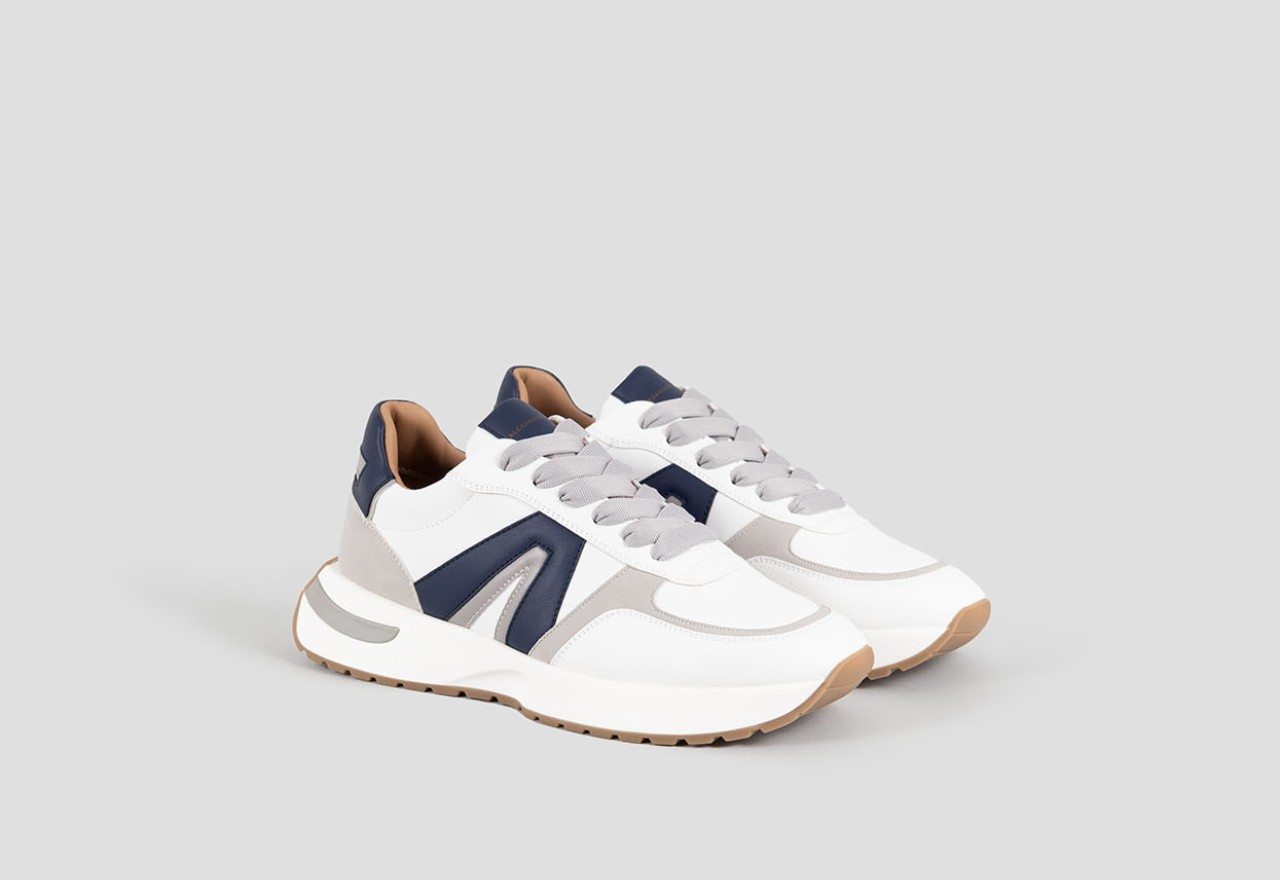 Alexander Smith HYDE MAN WHITE BLUE GREY Fino Al -60%