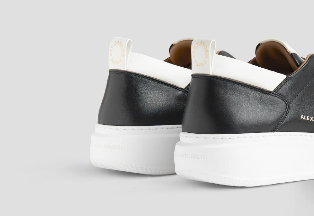 Alexander Smith WEMBLEY SLIP-ON MAN BLACK WHITE Online