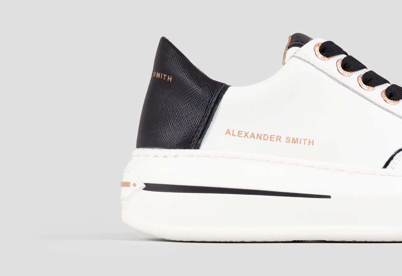 Alexander Smith LANCASTER WOMAN WHITE BLACK Vendita Economica