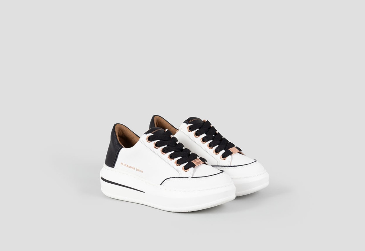 Alexander Smith LANCASTER WOMAN WHITE BLACK Vendita Economica