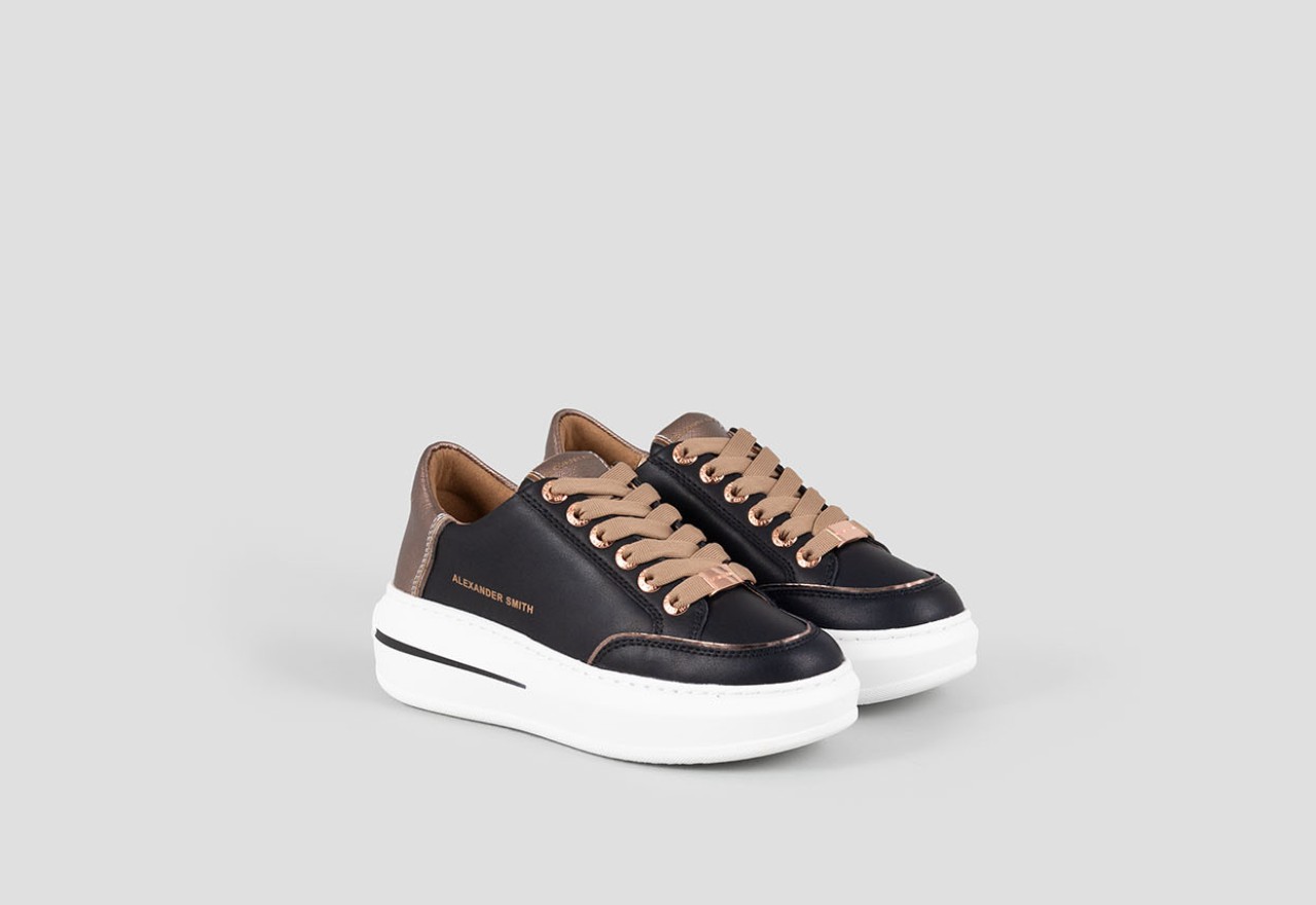Alexander Smith LANCASTER WOMAN BLACK DARK COPPER Italy