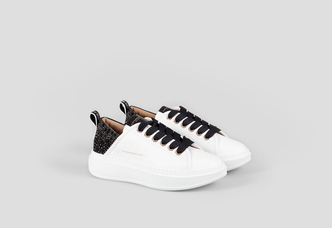Alexander Smith WEMBLEY WOMAN WHITE BLACK Nuovo