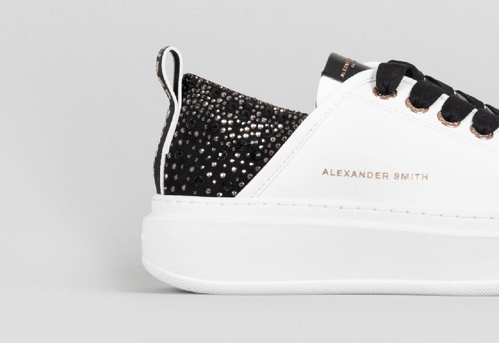 Alexander Smith WEMBLEY WOMAN WHITE BLACK Nuovo
