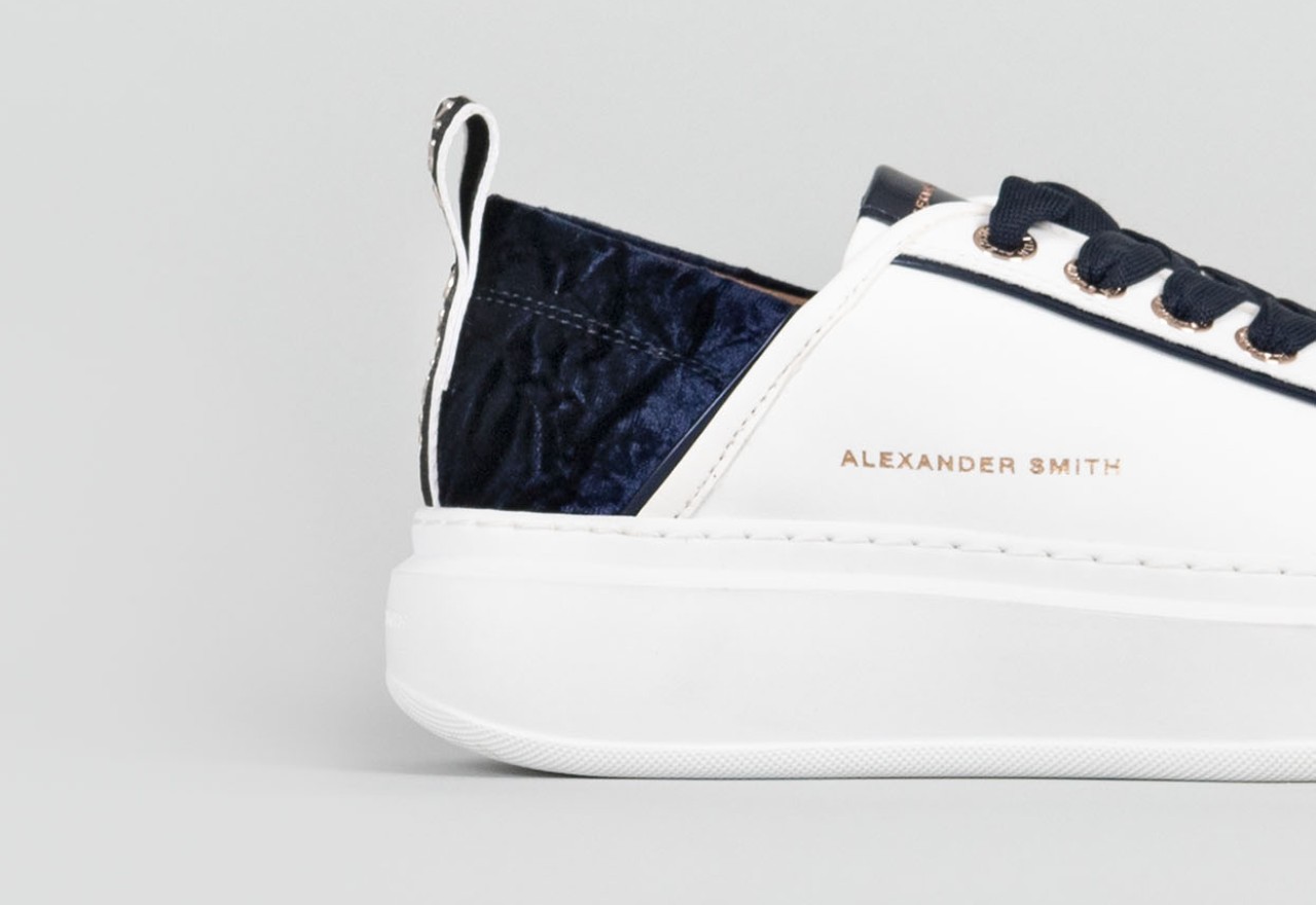 Alexander Smith WEMBLEY WOMAN WHITE BLUE Shopping Online