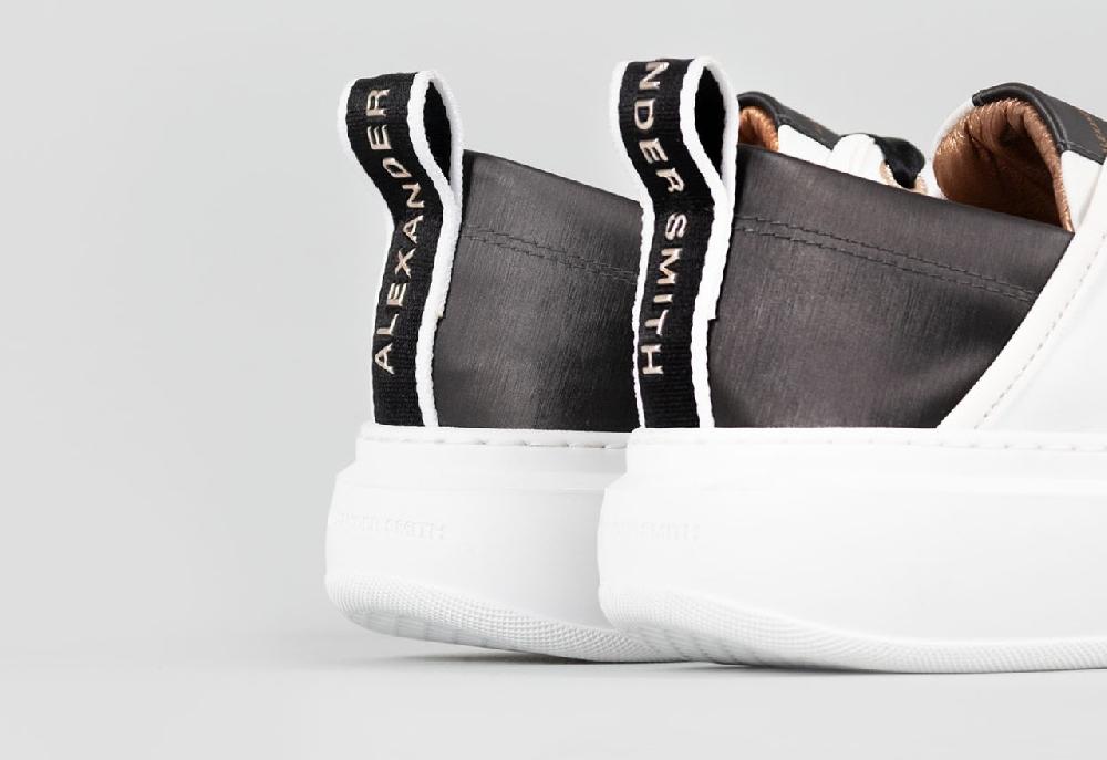 Alexander Smith WEMBLEY WOMAN WHITE BLACK Prezzo Ridotto
