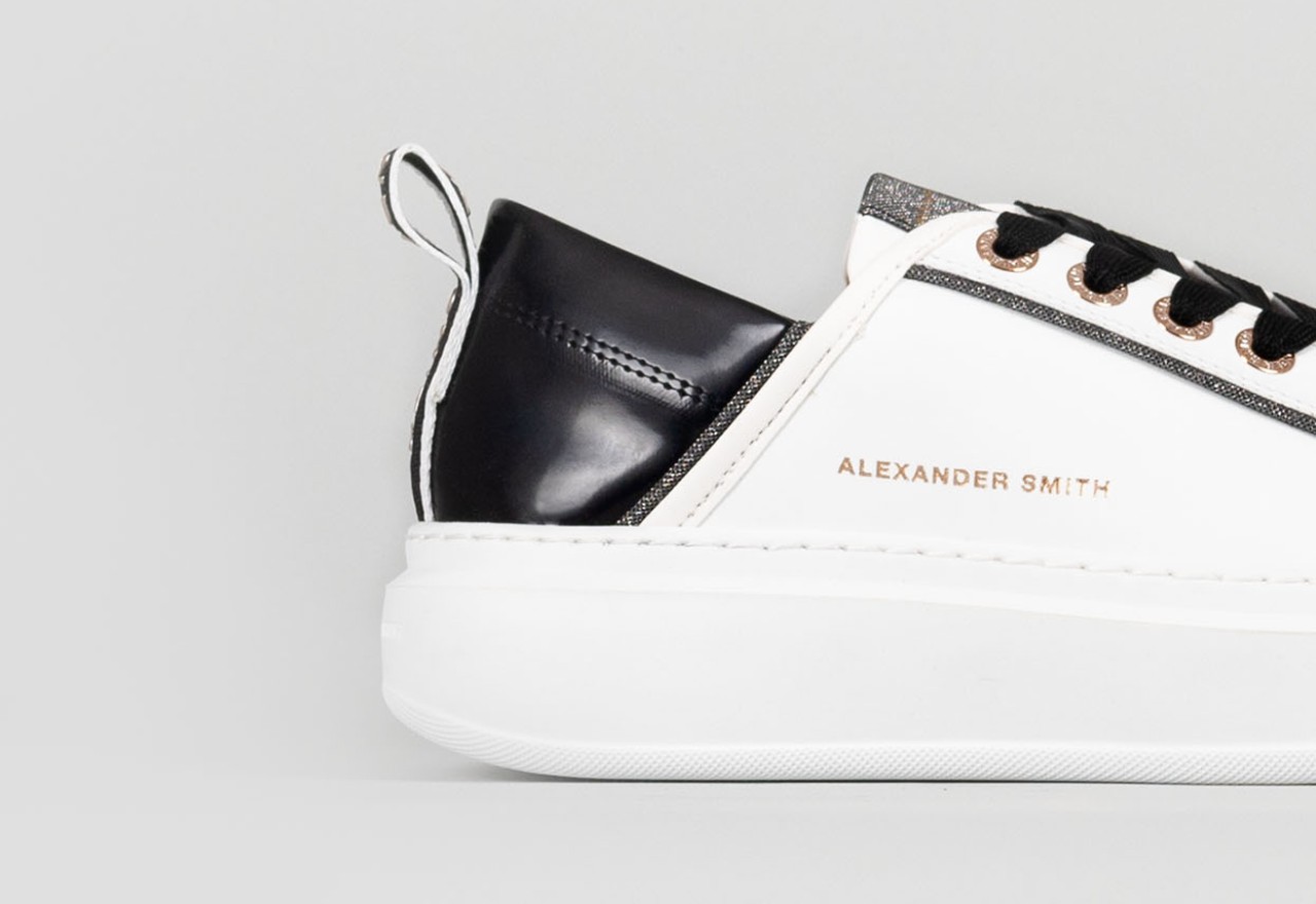 Alexander Smith WEMBLEY WOMAN WHITE BLACK In Vendita