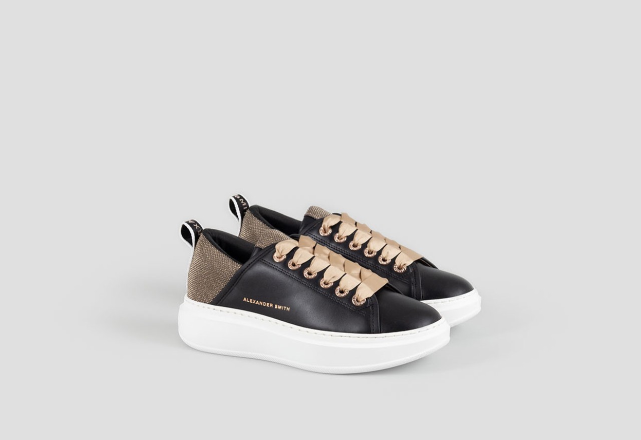 Alexander Smith WEMBLEY WOMAN BLACK GOLD Nuova