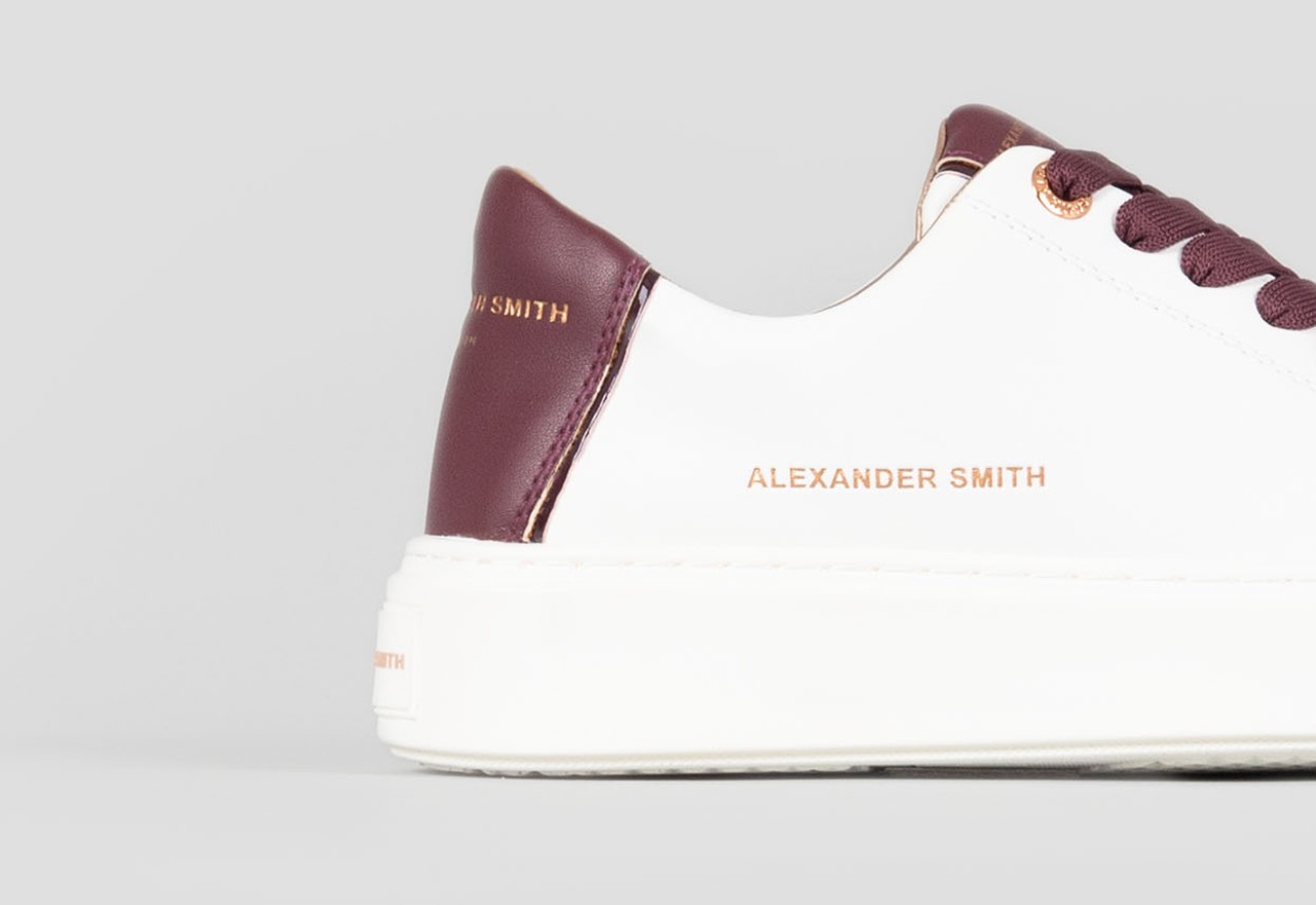 Alexander Smith LONDON WOMAN WHITE BORDEAUX Saldi