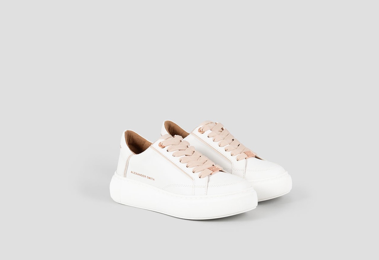 Alexander Smith ECO-GREENWICH WOMAN WHITE BEIGE In Linea