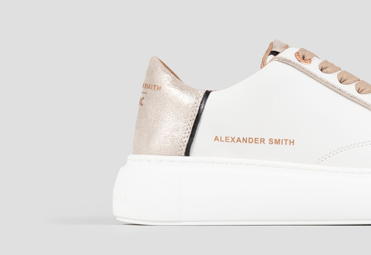 Alexander Smith ECO-GREENWICH WOMAN WHITE GOLD Nuovo
