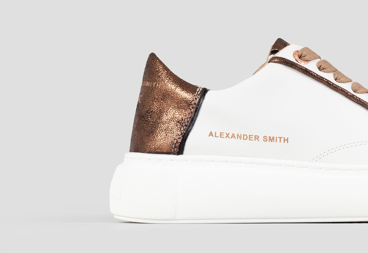 Alexander Smith ECO-GREENWICH WOMAN WHITE COPPER Vendita