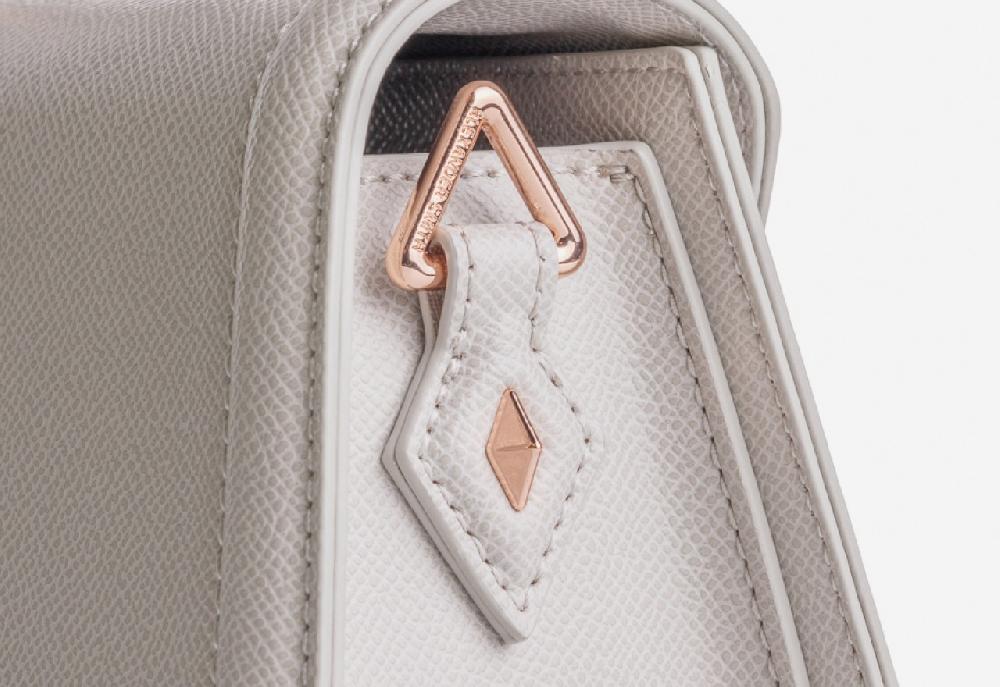 Alexander Smith ELIZABETH MINI - PASTEL GREY - PALMELLATO Nuova