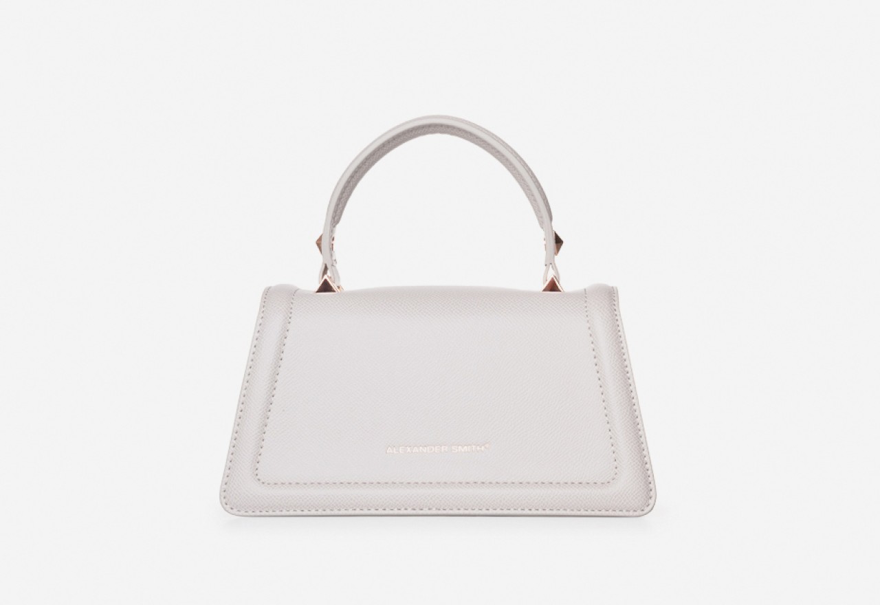 Alexander Smith ELIZABETH MINI - PASTEL GREY - PALMELLATO Nuova