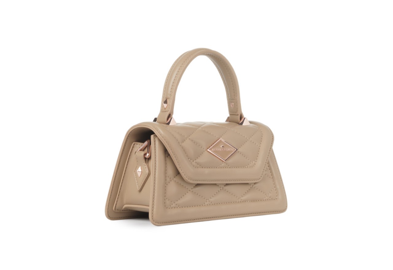Alexander Smith ELIZABETH MINI - CAMEL - MATELASSÉ Convenienza