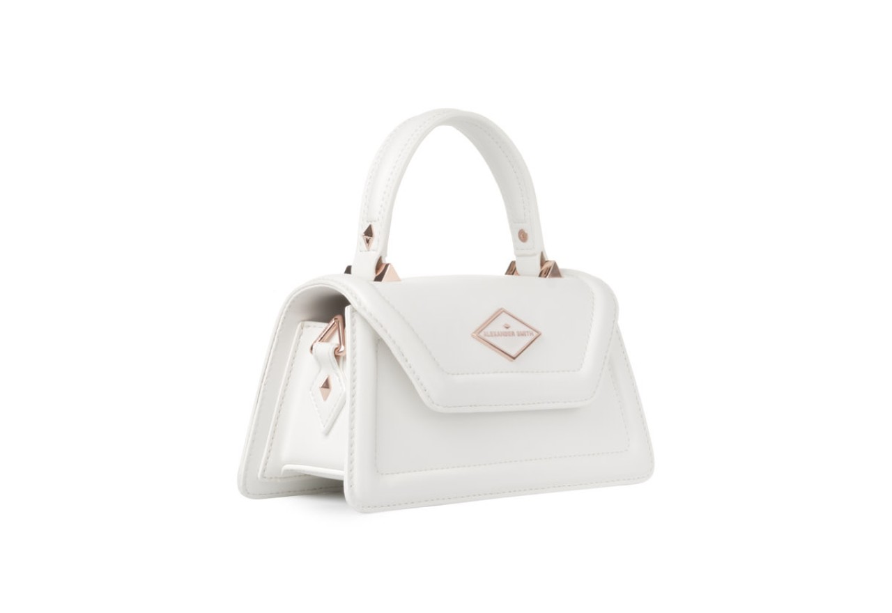 Alexander Smith ELIZABETH MINI - WHITE - LISCIA Offerta