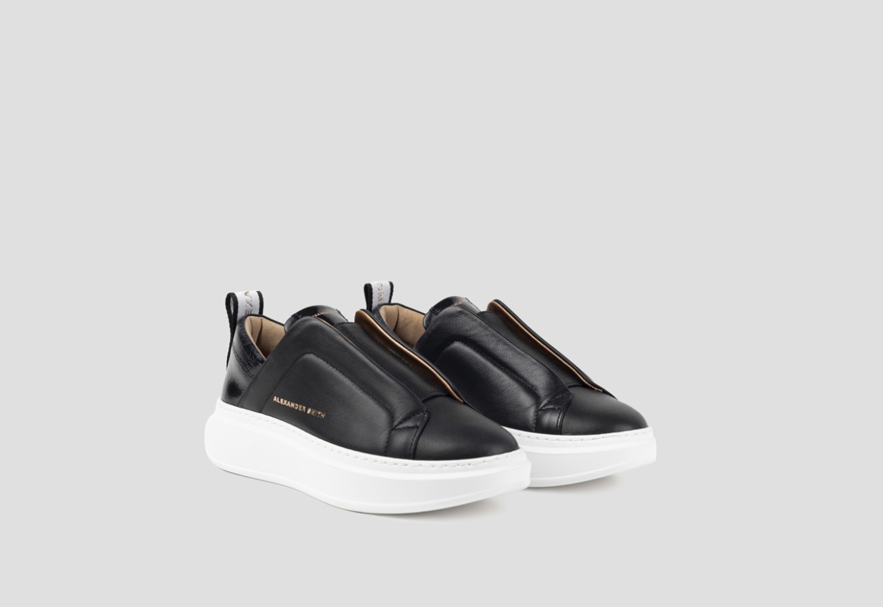 Alexander Smith WEMBLEY SLIP-ON WOMAN BLACK In Saldo
