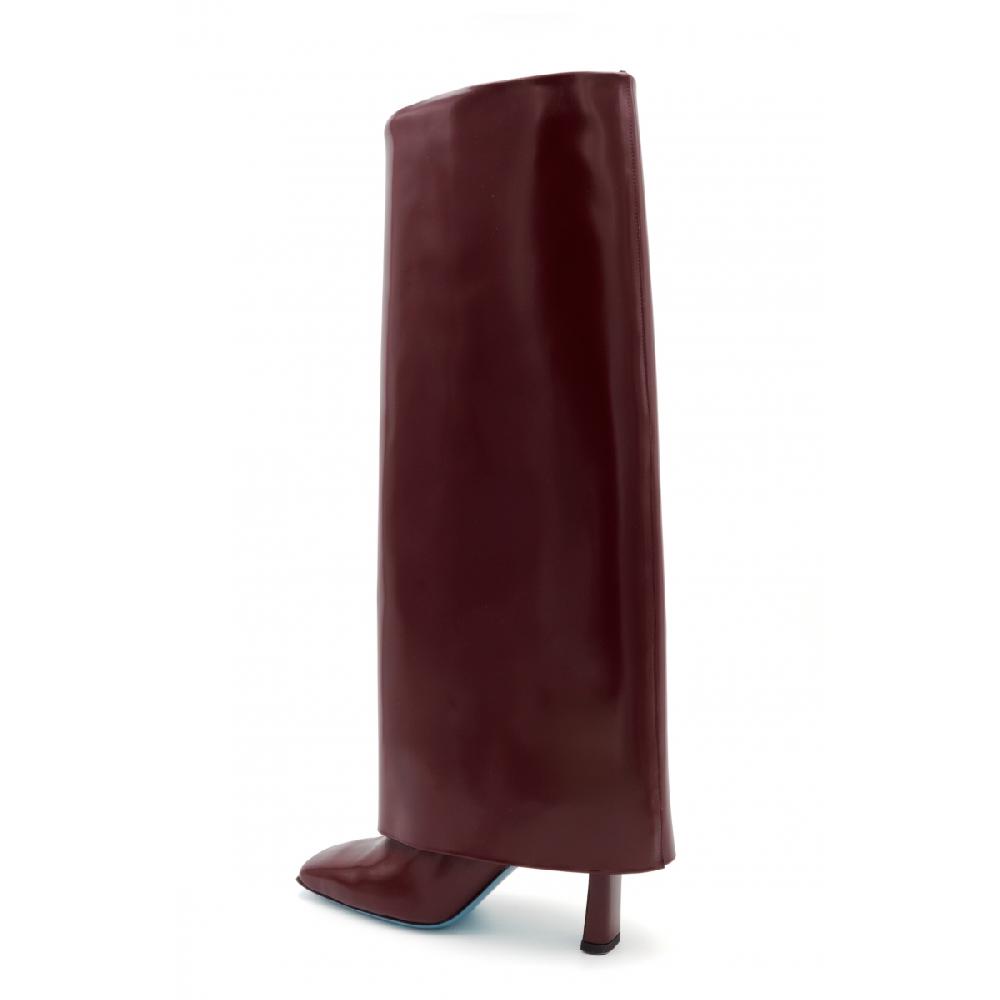 Amalfi by rangoni Stivale Limpida burgundy Nuova