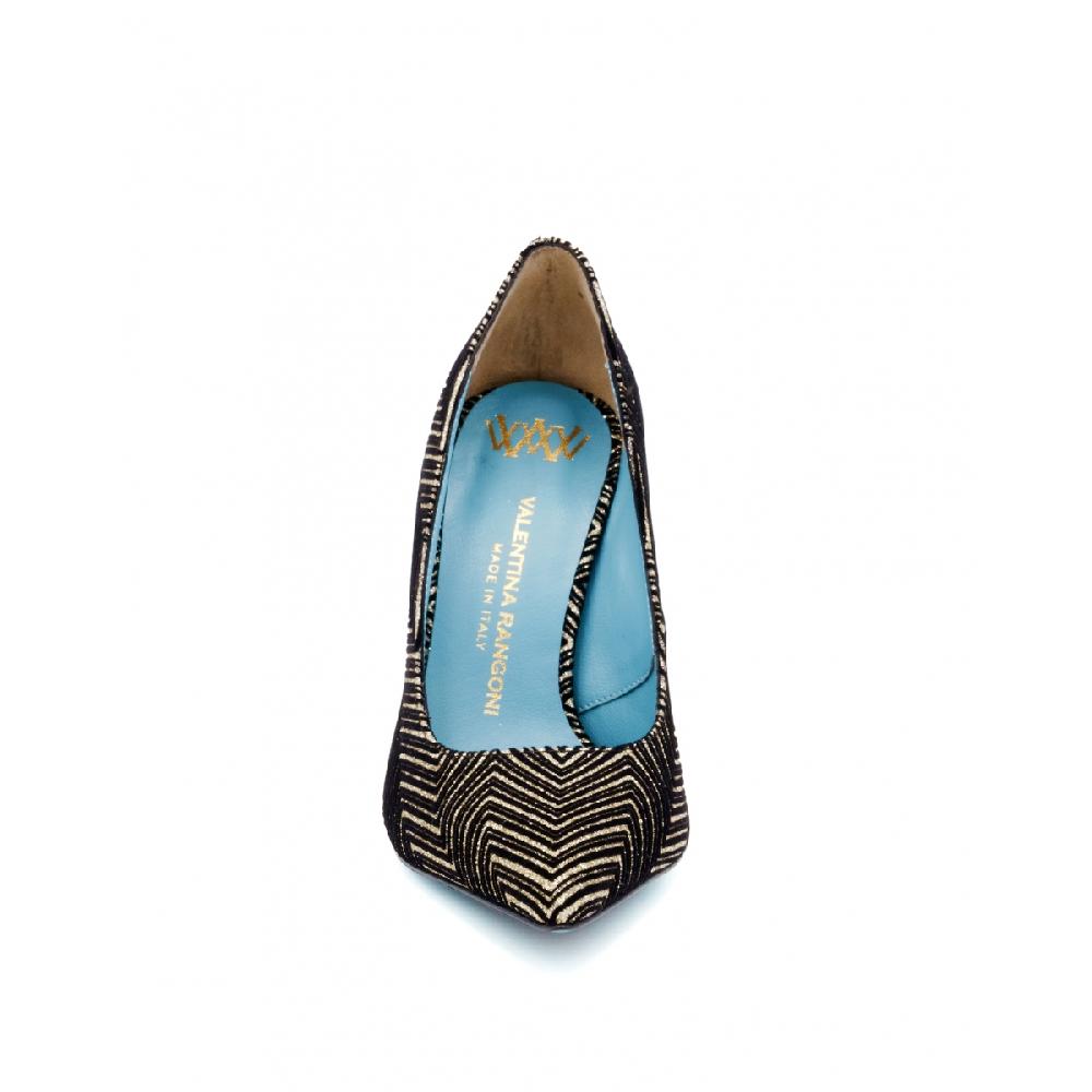 Amalfi by rangoni Décolleté Simply in velluto oro Qualità