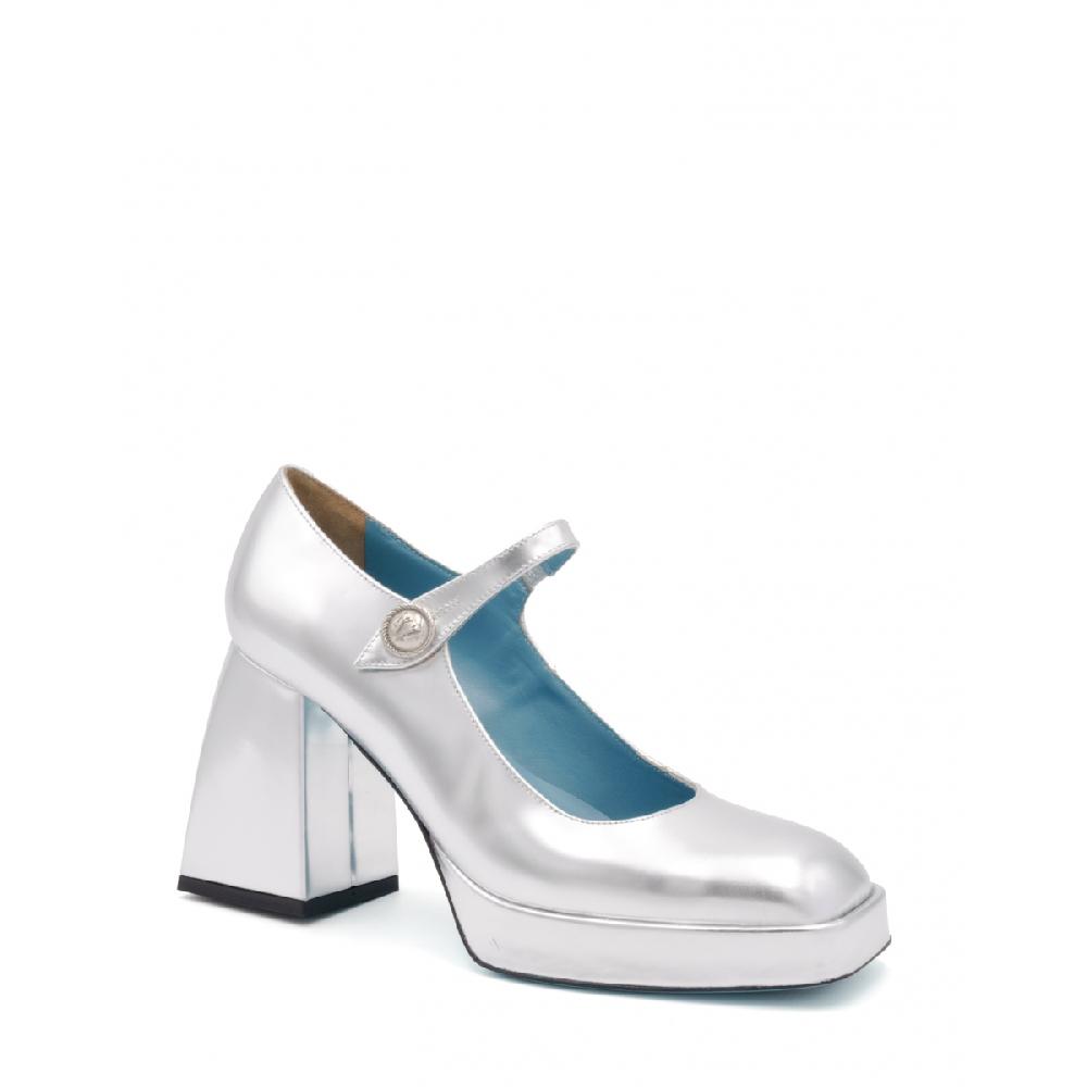 Amalfi by rangoni Scarpe mary jane plateau Piuma argento Shopping Online