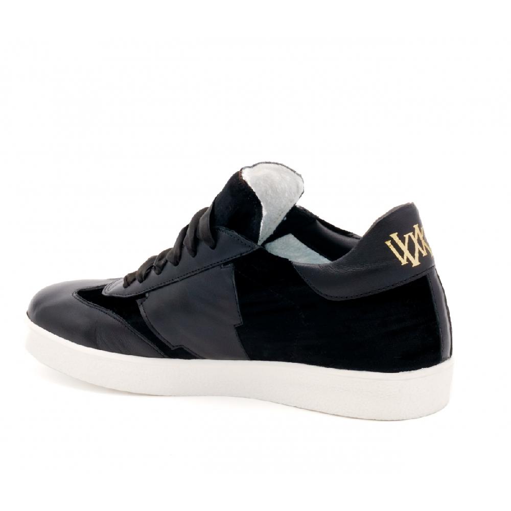 Amalfi by rangoni Sneakers Valetta velluto nero Convenienza