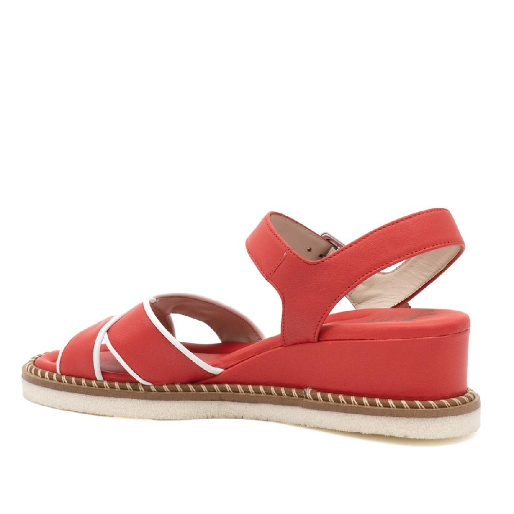 Amalfi by rangoni Sandalo espadrille Montecarlo corallo Acquista Ora