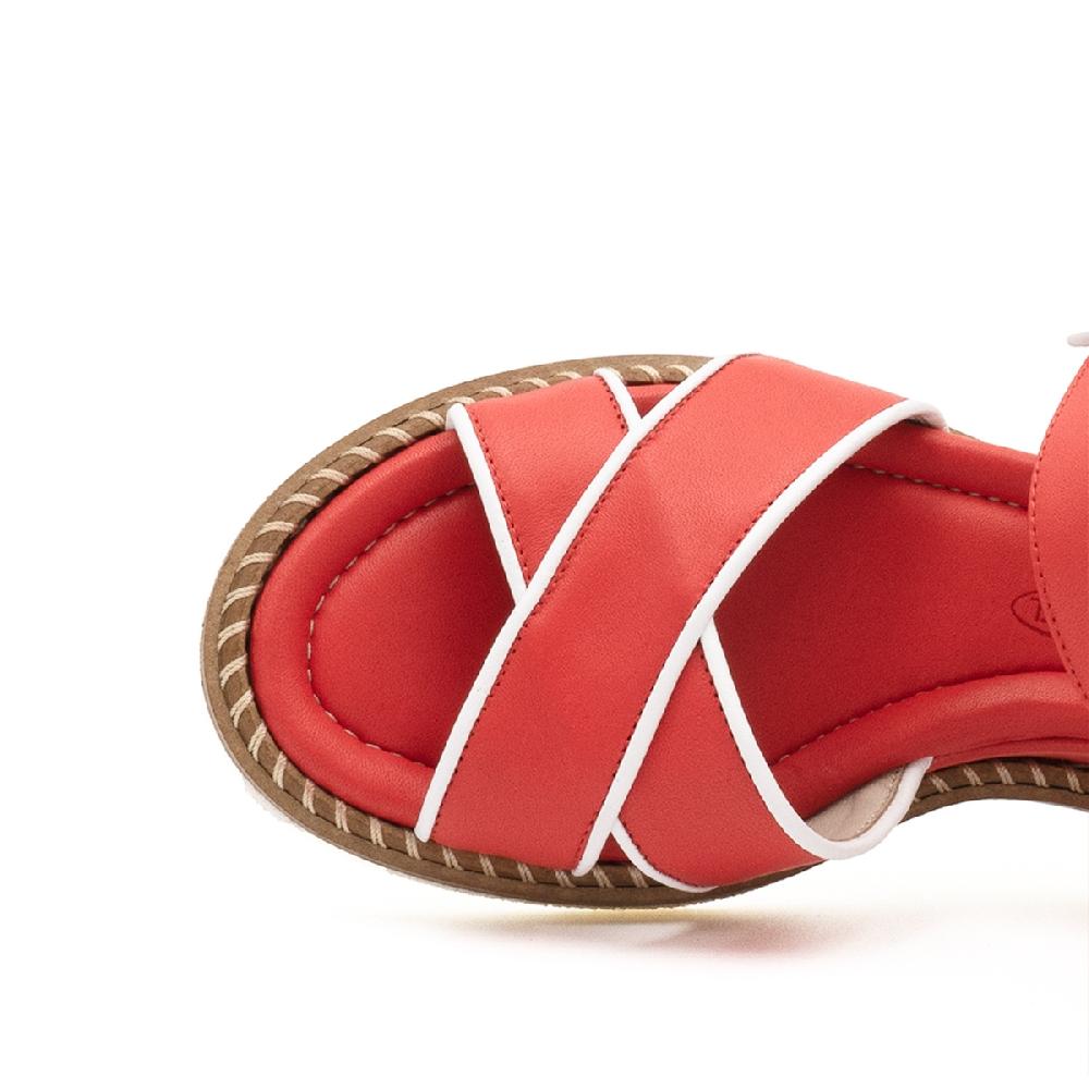 Amalfi by rangoni Sandalo espadrille Montecarlo corallo Acquista Ora