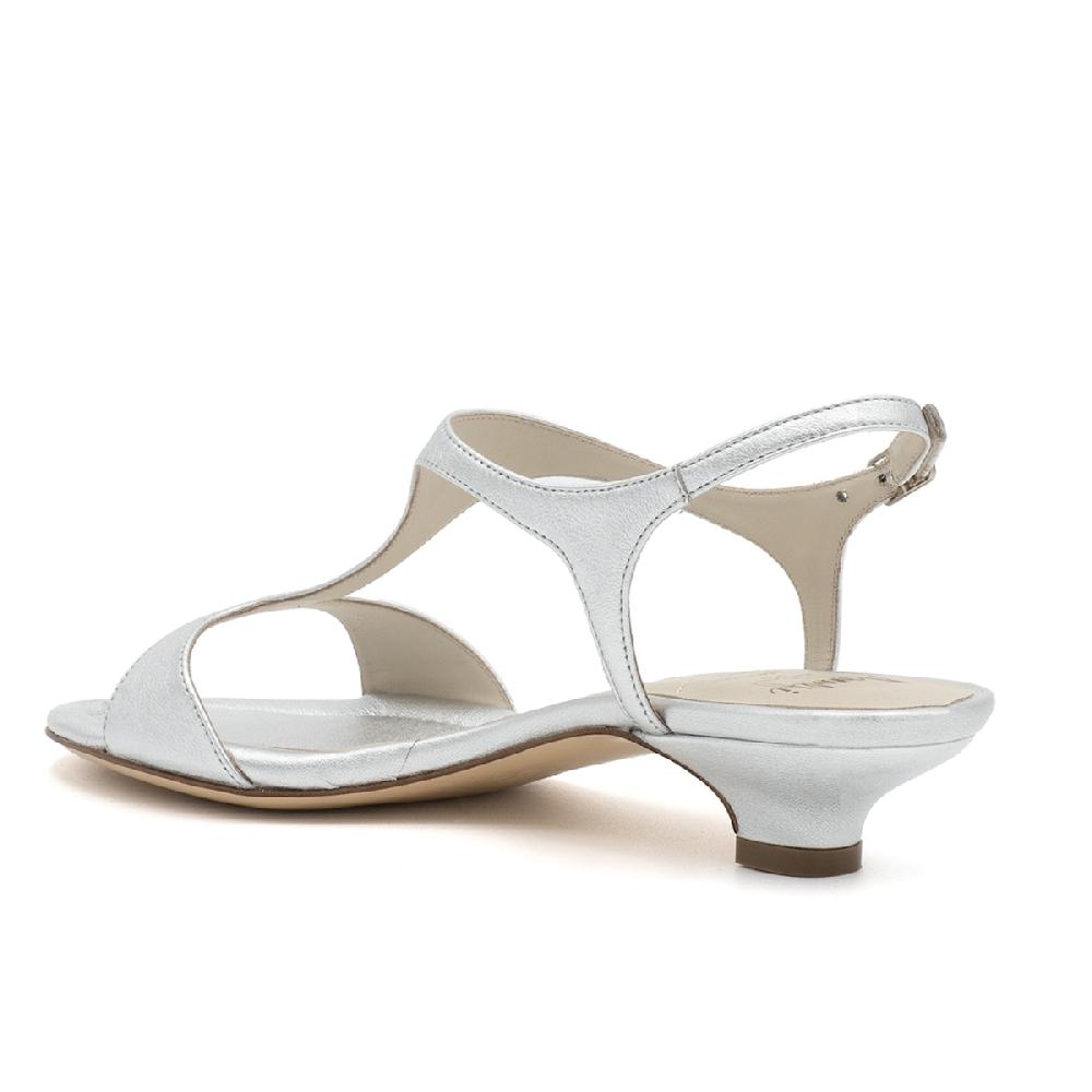 Amalfi by rangoni Sandalo Damasco argento Promozione Limitata